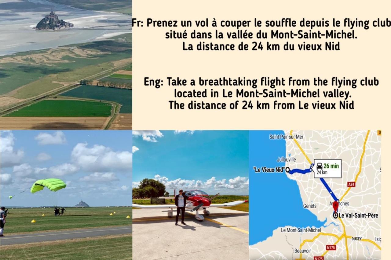 "Le Vieux Nid" Βίλα Carolles Εξωτερικό φωτογραφία